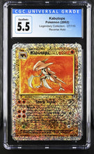 Load image into Gallery viewer, CGC 5.5 Kabutops Firework Reverse Holo (Graded Card)