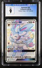 Load image into Gallery viewer, CGC 9 Sylveon GX Full Art Shiny (Graded Card)