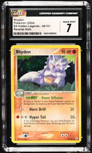 Load image into Gallery viewer, CGC 7 Rhydon Energy Symbol Reverse Holo (Graded Card)