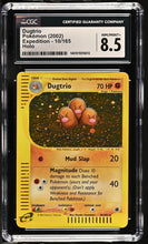 Load image into Gallery viewer, CGC 8.5 Dugtrio Holo (Graded Card)