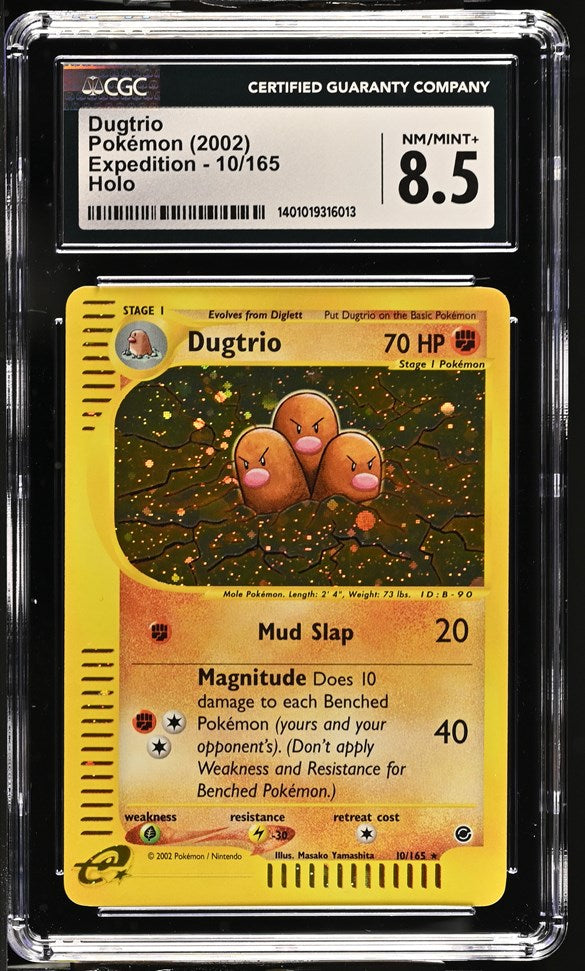 CGC 8.5 Dugtrio Holo (Graded Card)