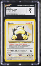 Load image into Gallery viewer, CGC 9 Snorlax Non Holo Rare (Graded Card)