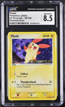 Load image into Gallery viewer, CGC 8.5 Plusle Reverse Holo (Graded Card)