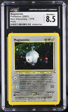 Load image into Gallery viewer, CGC 8.5 Magnemite Holo (Graded Card)