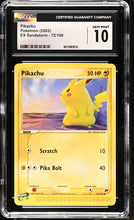 Load image into Gallery viewer, CGC GEM 10 Pikachu EX Sandstorm (Graded Card)