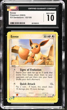 Load image into Gallery viewer, CGC GEM 10 Eevee EX Sandstorm (Graded Card)