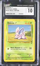 Load image into Gallery viewer, CGC GEM 10 Nidoran Male Base Set 2 (Graded Card)