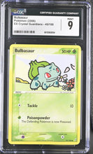 Load image into Gallery viewer, CGC 9 Bulbasaur Crystal Guardians (Graded Card)