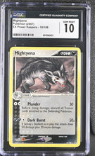 Load image into Gallery viewer, CGC GEM 10 Mightyena Rare (Graded Card)