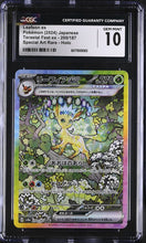 Load image into Gallery viewer, CGC GEM 10 Japanese Leafeon ex Special Art Rare (Graded Card)