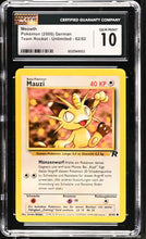 Load image into Gallery viewer, CGC GEM 10 German Meowth (Mauzi) (Graded Card)