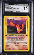 Load image into Gallery viewer, CGC GEM 10 Rocket Charmander 1st Edition (Graded Card)