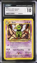 Load image into Gallery viewer, CGC GEM 10 German Xatu Neo Discovery (Graded Card)
