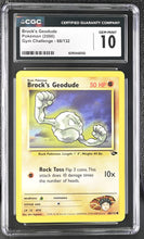 Load image into Gallery viewer, CGC GEM 10 Brock's Geodude Gym Challenge (Graded Card)