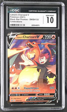 Load image into Gallery viewer, CGC GEM 10 Lance's Charizard V Promo (Graded Card)