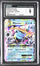 Load image into Gallery viewer, CGC 9 M Blastoise EX (Graded Card)