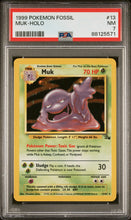 Load image into Gallery viewer, PSA 7 Muk Fossil Holo (Graded Card)