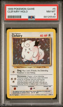 Load image into Gallery viewer, PSA 8 Clefairy Base Set Holo (Graded Card)