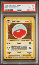 Load image into Gallery viewer, PSA 8 Electrode Jungle Holo (Graded Card)