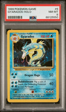 Load image into Gallery viewer, PSA 8 Gyarados Base Set Holo (Graded Card)