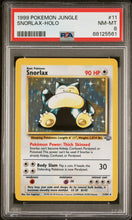 Load image into Gallery viewer, PSA 8 Snorlax Jungle Holo (Graded Card)