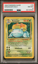 Load image into Gallery viewer, PSA 8 Venusaur Base Set Holo (Graded Card)
