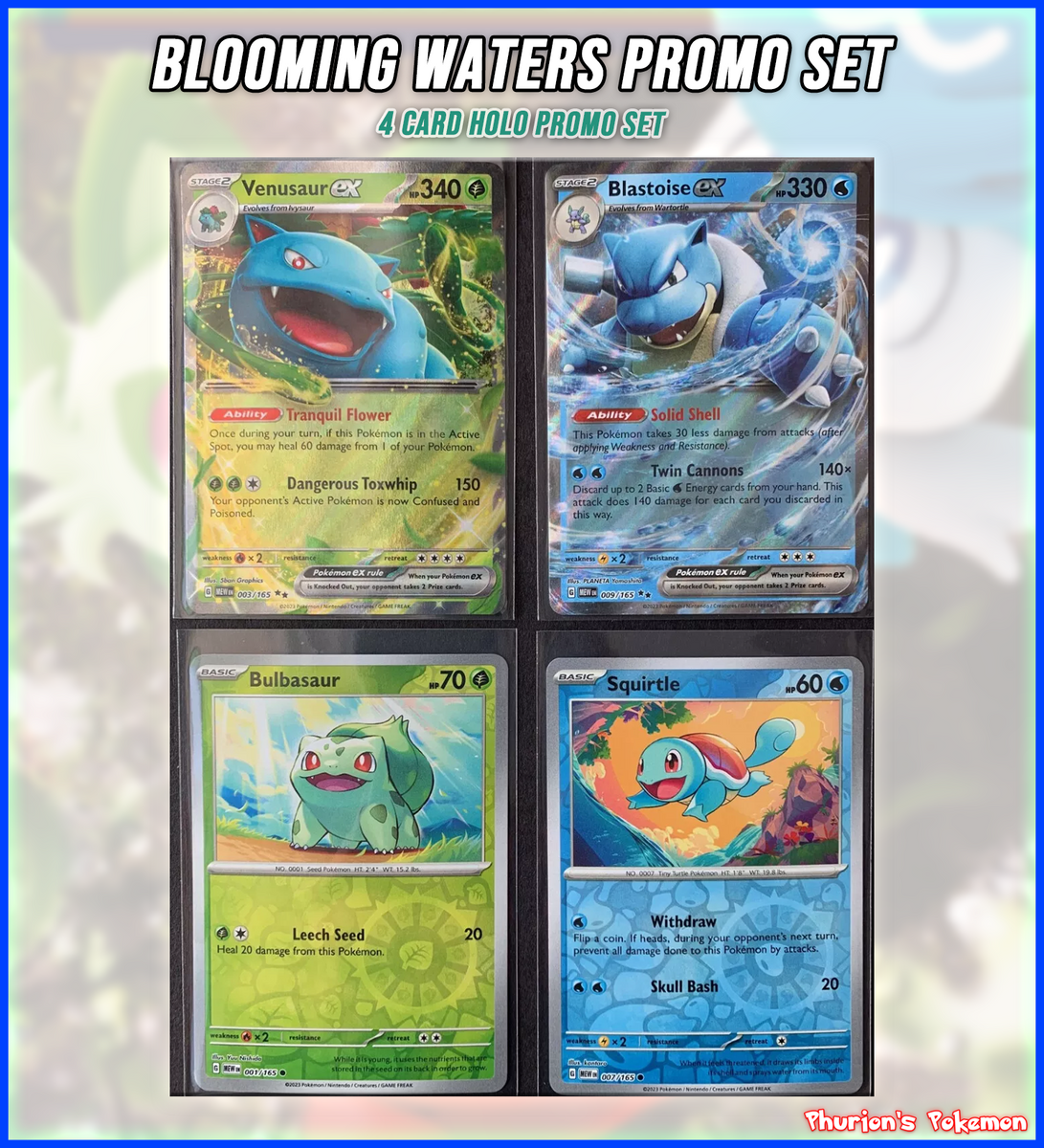 Blooming Waters Collection Card Set (Singles) (Promos) – Phurion