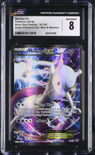Load image into Gallery viewer, CGC 8 Mewtwo EX Full Art Promo (Graded Card)