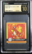 Load image into Gallery viewer, CGC PRISTINE 10 Charmeleon Sticker (Graded Card)
