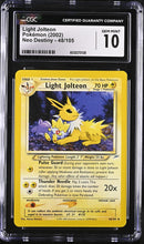 Load image into Gallery viewer, CGC GEM 10 Light Jolteon (Graded Card)