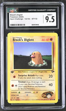 Load image into Gallery viewer, CGC 9.5 Brock's Diglett 1st Edition (Graded Card)