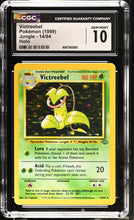 Load image into Gallery viewer, CGC GEM 10 Victreebel Holo Jungle Unlimited (Graded Card)