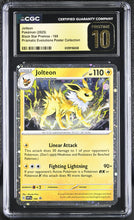 Load image into Gallery viewer, CGC PRISTINE 10 Jolteon Cosmos Foil Prismatic Promo (Graded Card)
