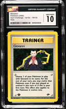 Load image into Gallery viewer, CGC GEM 10 Giovanni Holo 1st Edition (Graded Card)