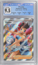 Load image into Gallery viewer, CGC 9.5 Phoebe Full Art Trainer (Graded Card)