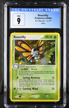 Load image into Gallery viewer, CGC 9 Beautifly Holo (Graded Card)