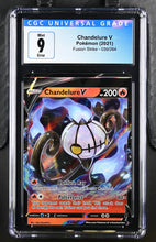 Load image into Gallery viewer, CGC 9 ERROR Chandelure V Misalignment (Graded Card)