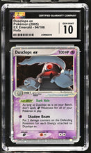 Load image into Gallery viewer, CGC GEM 10 Dusclops ex (Graded Card)