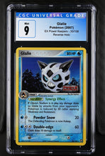 Load image into Gallery viewer, CGC 9 Glalie Reverse Holo (Graded Card)