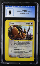 Load image into Gallery viewer, CGC 9 Italian Eevee (Graded Card)