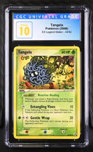 Load image into Gallery viewer, CGC PRISTINE 10 Tangela Common (Graded Card)