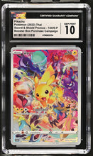 Load image into Gallery viewer, CGC GEM 10 THAI Pikachu Full Art Textured Promo (Graded Card)