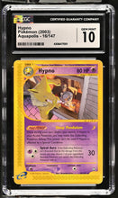 Load image into Gallery viewer, CGC GEM 10 Hypno Rare (Graded Card)