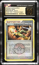 Load image into Gallery viewer, CGC PRISTINE 10 Underground Expedition Crosshatch Holo Promo (Graded Card)