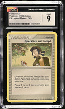Load image into Gallery viewer, CGC 9 ITALIAN Fieldworker (Graded Card)