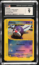Load image into Gallery viewer, CGC 9 ITALIAN Poliwag Reverse Holo (Graded Card)