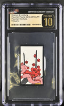 Load image into Gallery viewer, CGC PRISTINE 10 Japanese Hanafuda Chansey & Lickitung (Graded Card)