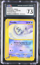 Load image into Gallery viewer, CGC 7.5 Totodile Reverse Holo (Graded Card)