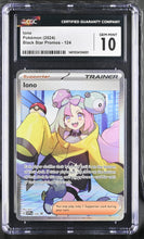 Load image into Gallery viewer, CGC GEM 10 Iono Full Art Promo (Graded Card)