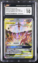 Load image into Gallery viewer, CGC GEM 10 Chinese Espeon & Deoxys GX Alt Art (Graded Card)